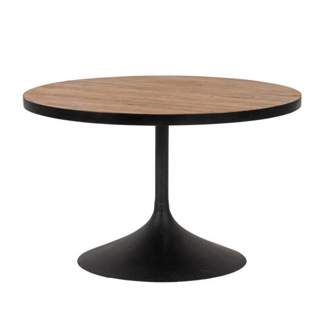 Coralia Round Dining Table - Round Dining Table Reclaimed Solid Wood - image 1