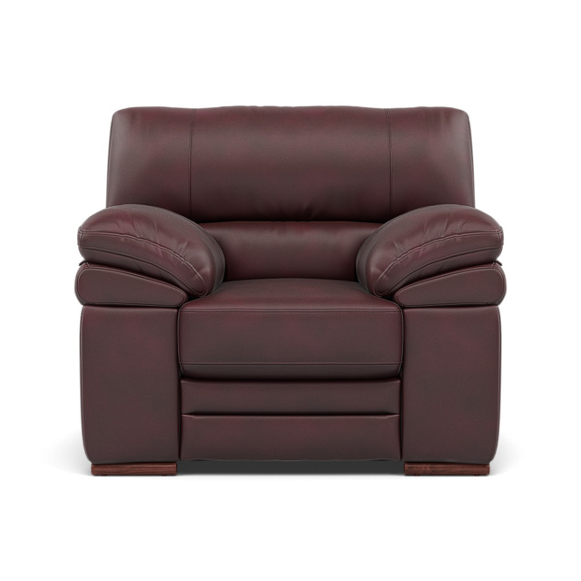 Gino Armchair - Armchair Cat 60 - Cat-60/15 Montana Ruby / Wooden Feet - image 1