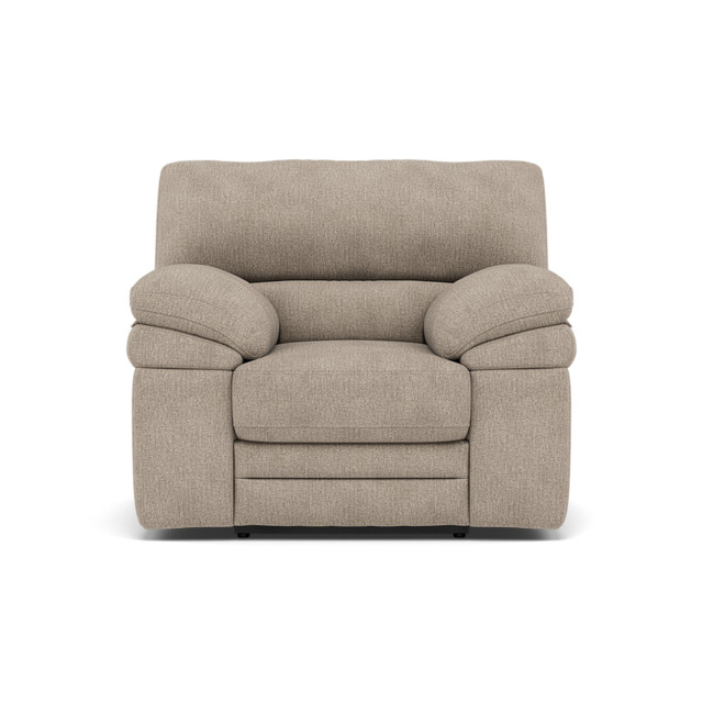 Gino Recliner Armchair - Manual Recliner Armchair F8 - Manual Recliner - Darwin Mink 50366 - image 1