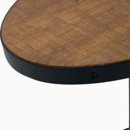Coralia Side Table - Side Table - Small Reclaimed Solid Wood - Small - thumbnail 6