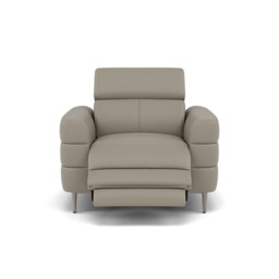 Hoy Recliner Armchair - Chair W/ Power Recliner W/ Power Headrest Cat M - Power with Power Headrest & USB - M5653 Melbourne Light Grey - thumbnail 1
