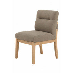Avery Pair of Dining Chairs - Dining Chair - Pair Taupe - thumbnail 2