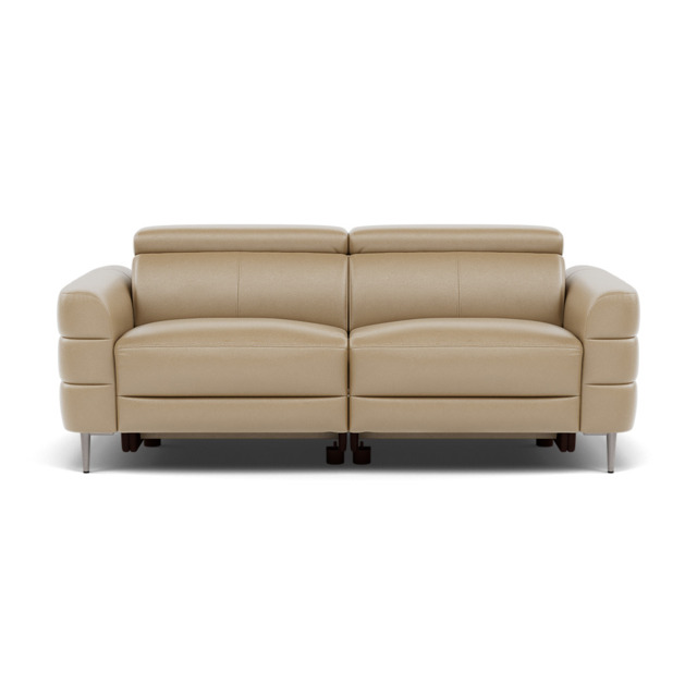 Hoy 3 Seater Sofa - 3 Str Static W/Manual Headrest Cat NL/O - NL5103 New York Sand - image 1