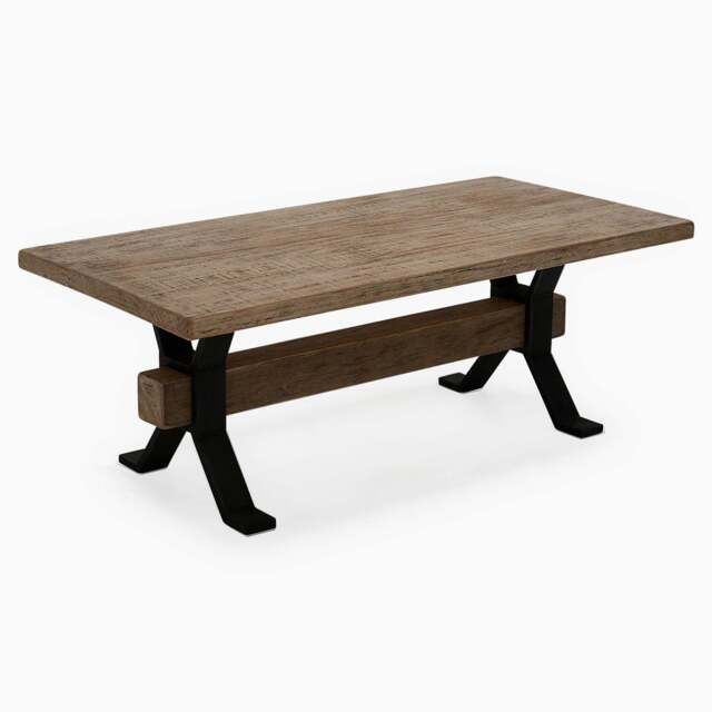 Dakota Coffee Table - Coffee Table Reclaimed Solid Wood - image 1