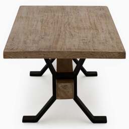 Dakota Coffee Table - Coffee Table Reclaimed Solid Wood - thumbnail 4