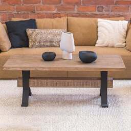 Dakota Coffee Table - Coffee Table Reclaimed Solid Wood - thumbnail 2
