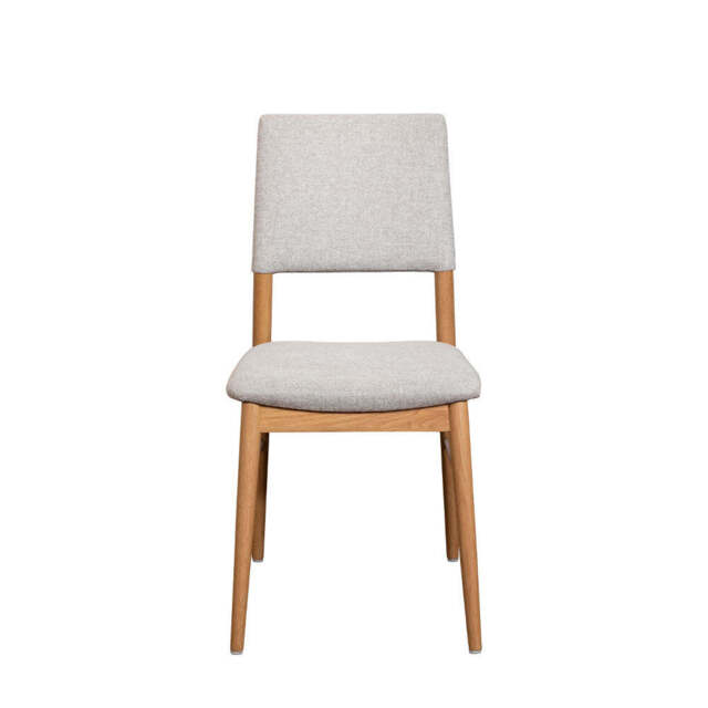 G Plan Maddison Dining Chair - Upholstered Dining Chair (Without Stretcher) Warm Oak - image 1