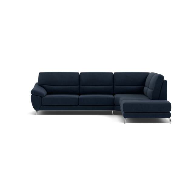 Bolero Corner Sofa - Combination 2 2 Piece Corner Right Terminal Fabric - Right Hand Facing - SFA-PEY-15 NAVY - image 1