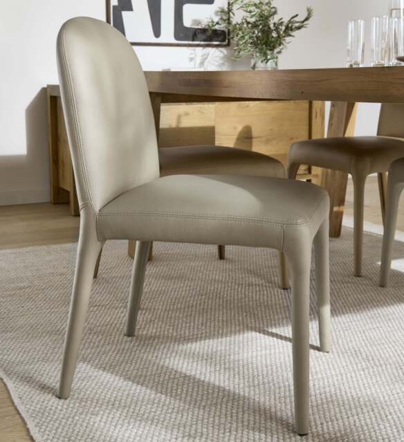 Iris Dining Chair - Dining Chair Taupe - Taupe - image 1