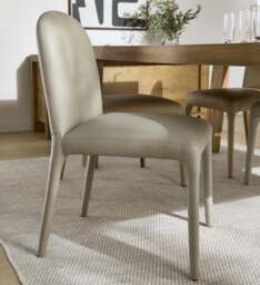 Iris Dining Chair - Dining Chair Taupe - Taupe - thumbnail 1