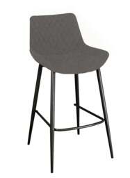 Ace Pair of Shadow Grey Bar Stools - Bar Stool - Pair Shadow Grey - thumbnail 2