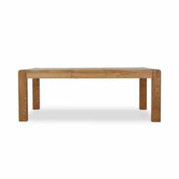 Solvi Extending Dining Table - Extending Dining Table 160/210cm Solid Oak / Oak Veneer - thumbnail 2