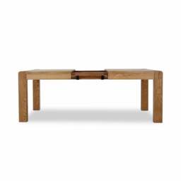 Solvi Extending Dining Table - Extending Dining Table 160/210cm Solid Oak / Oak Veneer - thumbnail 4