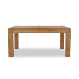 Solvi Extending Dining Table - Extending Dining Table 160/210cm Solid Oak / Oak Veneer
