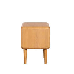 G Plan Winchester 2 Drawer Bedside - 2 Drawer Bedside Light Oak - thumbnail 4