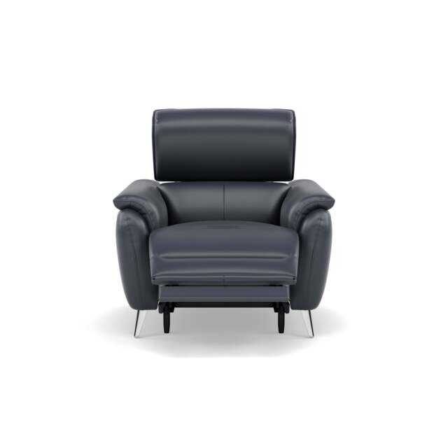 Sol Recliner Armchair - Power Recliner Armchair with Head Tilt Cat 60 - Cat-60/18 Montana Lavender Grey - image 1