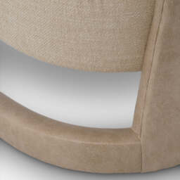 Eichholtz Voletta Accent Chair Valente Beige Faux Leather  Renato Ecru - Accent Chair Valente Beige Faux Leather  Renato Ecru - thumbnail 8