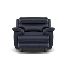 Tranquil Recliner Armchair - Power Recliner Chair Cat BX - Power Recliner with USB - BXS-036C NAVY - thumbnail 1