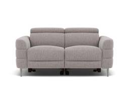 Hoy 2 Seater Sofa - 2 Str Static W/Manual Headrest Fabric - KB-1291-UK Amigo Granite - thumbnail 1