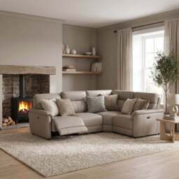 Orkney Small Corner Recliner Sofa - Combination 8 2.5 Corner 1.25 Power Cat 20S - Power Recliner with USB - BXS-156E FROST - thumbnail 2