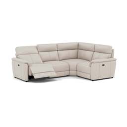 Orkney Small Corner Recliner Sofa - Combination 8 2.5 Corner 1.25 Power Cat 20S - Power Recliner with USB - BXS-156E FROST