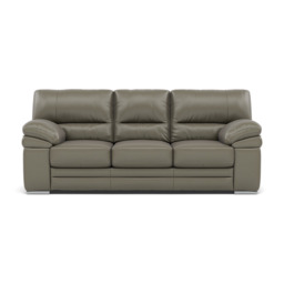 Gino 3 Seater Sofa - 3 Seater Sofa Cat 60 - Cat-60/20 Montana Pewter / Metal Feet - thumbnail 1