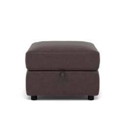 Tranquil Storage Footstool - Storage Foostool Fabric - BFA-BLJ-946 SILVER GREY - thumbnail 1
