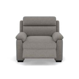 Eldon Recliner Armchair - Power Recliner Chair  Fabric - Power Recliner with USB - FAB-MIL-451 PEWTER - thumbnail 1