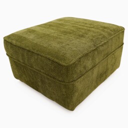 Harrogate Footstool - Foot Stool Grade B - 3755 : Mushroom Brodie Chenille - thumbnail 3