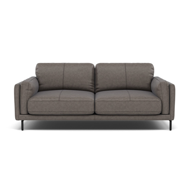 Morris Large 2 Seater Sofa - 2.25 Seater Compact Fabric - BFA-BLJ-042 ELEPHANT - image 1