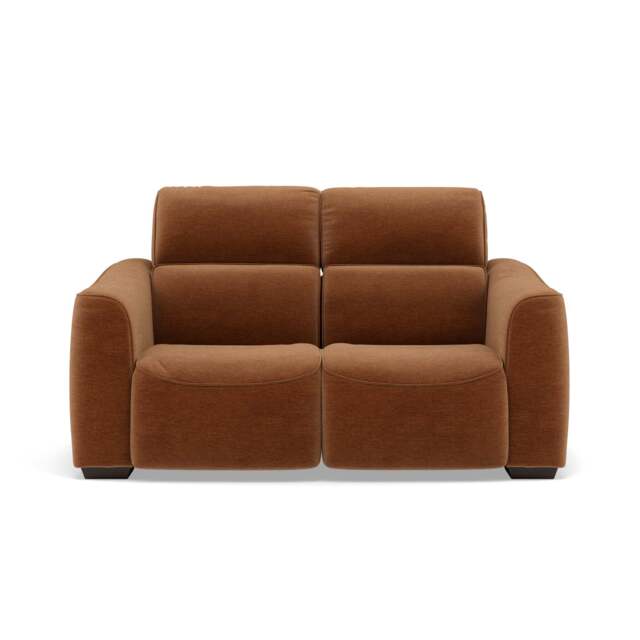 Beck 2 Seater Sofa - 2 Seater Sofa Fabric - SFA-PEY-10 CHARCOAL - image 1