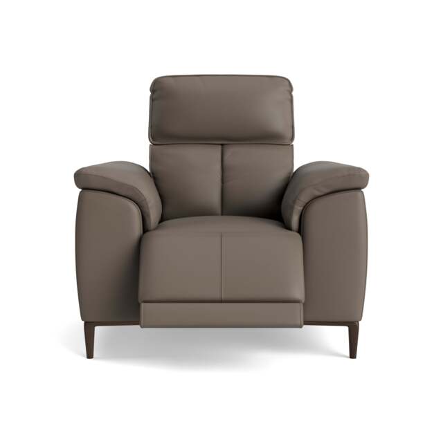 Loma Recliner Armchair - Power Recliner Chair USB Cat 20S - Power Recliner with USB - NWS-042E ELEPHANT - image 1