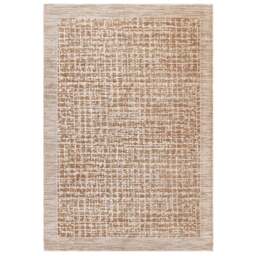 Amari Orange Grid Rug - AN11 120 x 160cm - 120cm x 160cm