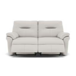 G Plan Seattle Large 2 Seater Recliner Sofa - 2.5 Seater Manual Double Recliner Grade L - Manual Recliner - L840 Cambridge Chalk
