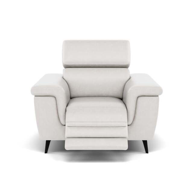 Sparta Recliner Armchair - Chair W/ Power Recliner W/ Power Headrest Cat NL/O/S - Power with Power Headrest & USB - O7304 Orlando Quiet Grey - image 1
