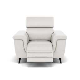 Sparta Recliner Armchair - Chair W/ Power Recliner W/ Power Headrest Cat NL/O/S - Power with Power Headrest & USB - O7304 Orlando Quiet Grey