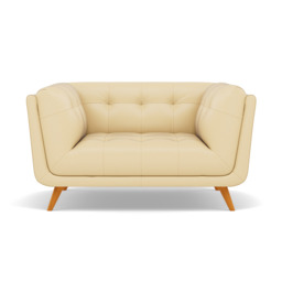 Siena Loveseat - 1.5 Seater Sofa Cat 60 - Cat-60/04 Montana Vanilla Cream