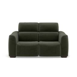 Beck 2 Seater Sofa - 2 Seater Sofa Fabric - FAB-CAN-352 FORREST GREEN - thumbnail 1