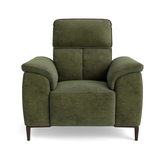 Loma Armchair - Armchair Fabric - FAB-NTS - 16 OLIVE GREEN - image 1