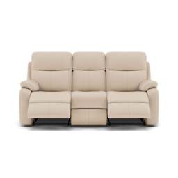 G Plan Kingsbury 3 Seater Recliner Sofa - 3 Seater Power Double Recliner with USB Grade L - Power Recliner with USB - L843 Cambridge Stone