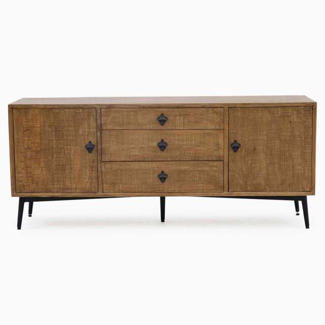 Coralia Sideboard - Large Sideboard Reclaimed Solid Wood - image 1