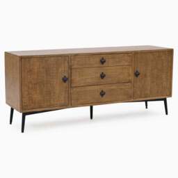 Coralia Sideboard - Large Sideboard Reclaimed Solid Wood - thumbnail 2