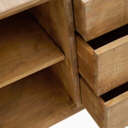 Coralia Sideboard - Large Sideboard Reclaimed Solid Wood - thumbnail 6