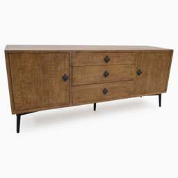 Coralia Sideboard - Large Sideboard Reclaimed Solid Wood - thumbnail 9