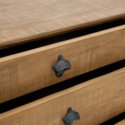 Coralia Sideboard - Large Sideboard Reclaimed Solid Wood - thumbnail 5