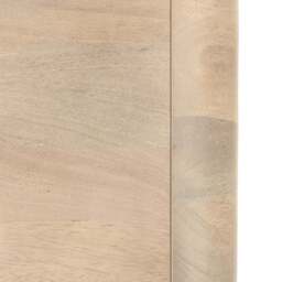 Colonna Sideboard - 3 Door Sideboard Natural Mango Wood / Brass - thumbnail 9