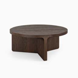 Sonoma Round Coffee Table - Round Coffee Table Oak - thumbnail 1