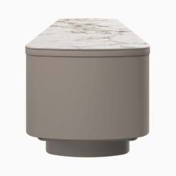 Celestia TV Unit White - TV Unit White Ceramic - thumbnail 3