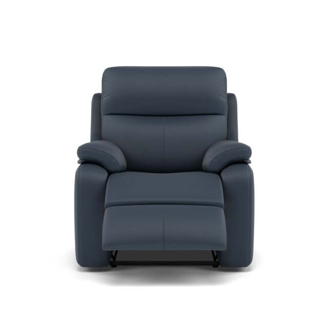 G Plan Kingsbury Recliner Armchair - Power Recliner Chair with USB Grade L - Power Recliner with USB - L851 Cambridge Navy - image 1