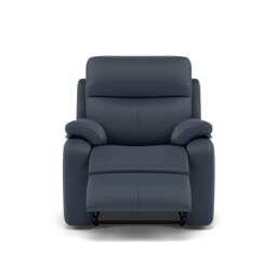 G Plan Kingsbury Recliner Armchair - Power Recliner Chair with USB Grade L - Power Recliner with USB - L851 Cambridge Navy - thumbnail 1